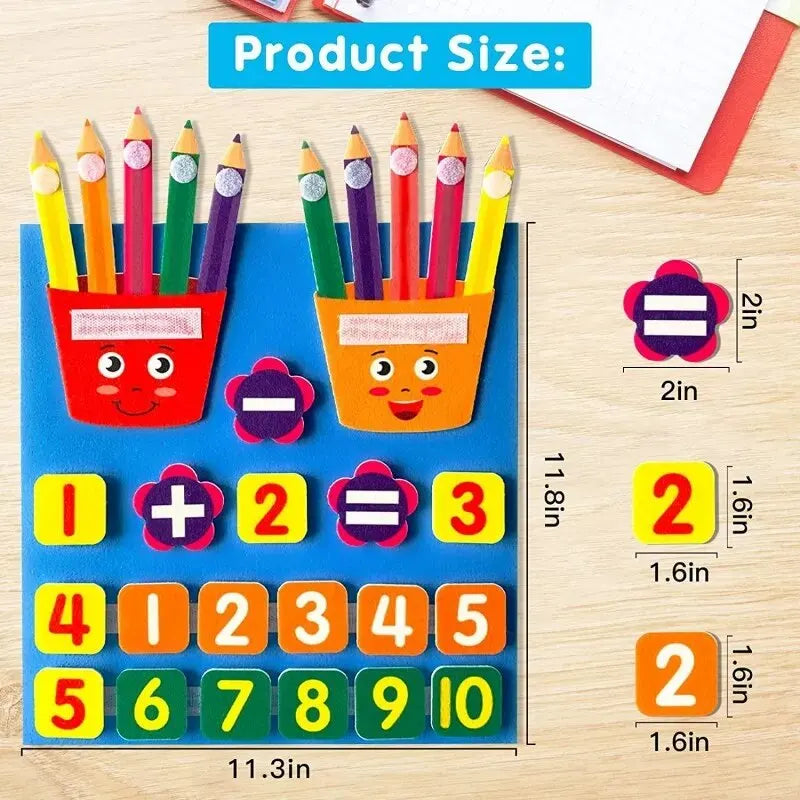 Simple Math Learning Board 