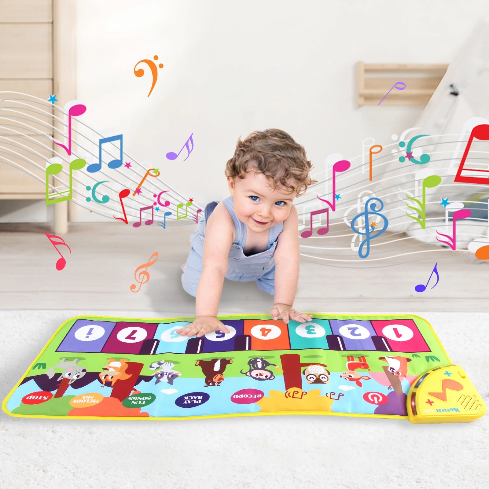  Music Piano Mat 