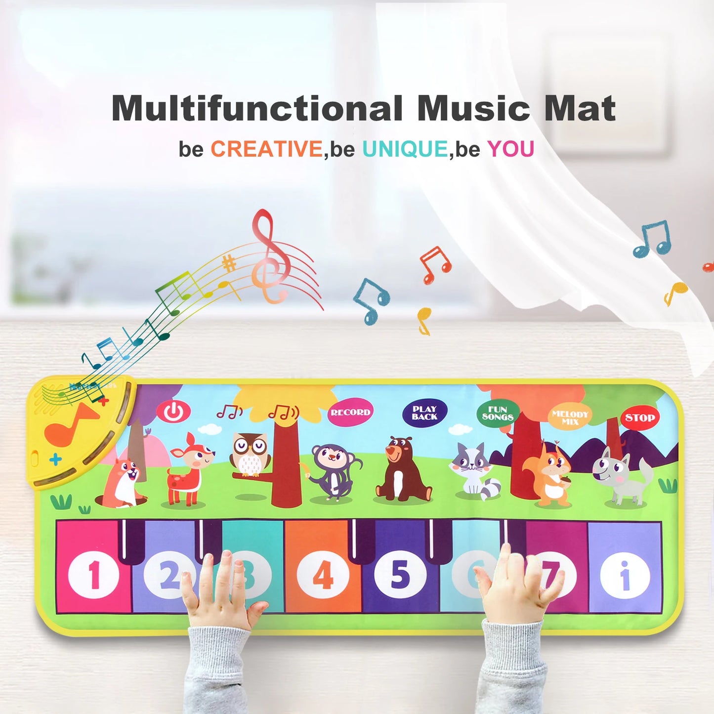  Music Piano Mat 